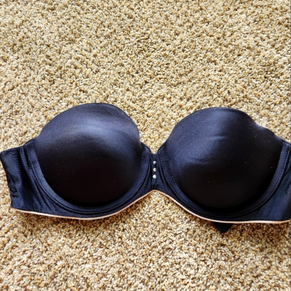 Maidenform Sweet Nothing 34B Strapless Black Bra